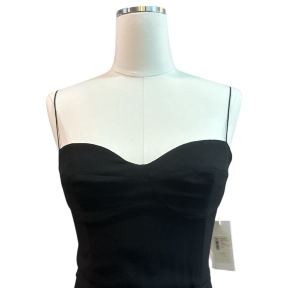 Reformation Black Midi Dress - Picture 3 of 16